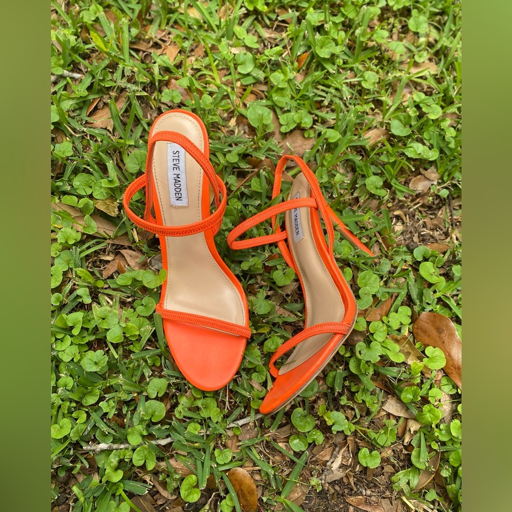 Steve Madden Orange Heel ‘Gabriella’🍊🧡